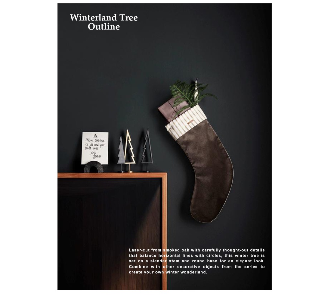 ��ferm LIVING��Winterland Tree��Solid�եե������ӥ󥰡������󥿡����ɥĥ꡼���ꥹ�ޥ� ���� ���� ��ӥ� ��Ǽ �̲� ����ƥꥢ ��ʪ����