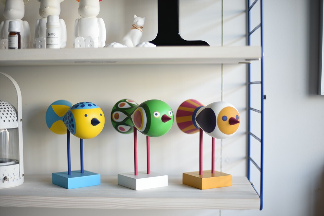 �ڥݥ������ץ쥼��ȡ���濫��ۡ�SALE�ۥ����ݥ��Բ� Design House Stockholm �ǥ�����ϥ������ȥå��ۥ�� Birds1967 �С���1967 Lisa Larson �ꥵ���顼���� Ļ ���֥��� ��ʪ ����