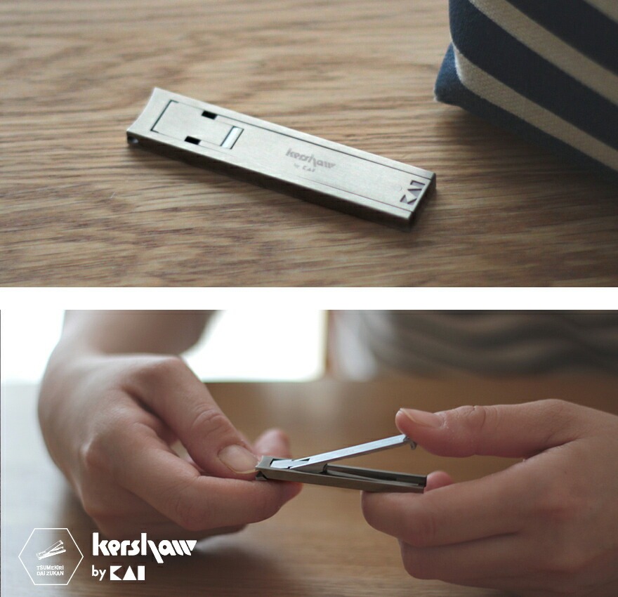 貝印/KAI】Kershaw/カーショー ツメキリ リーフタイプ ギフトBOX