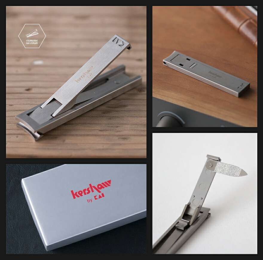貝印/KAI】Kershaw/カーショー ツメキリ リーフタイプ ギフトBOX