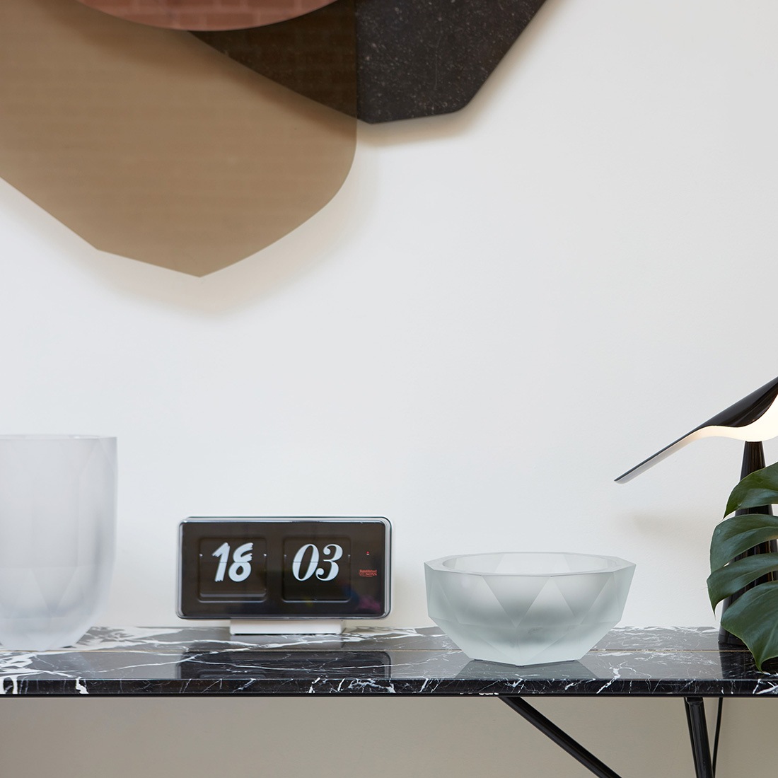 �ڳݤ��եå��ץ쥼��ȡ�Established&Sons Font Clock G100 small �������֥�å���ɥ���ɥ��� �ե���ȥ����å� �֤����� ������ �ɳݤ����� �Ѥ��Ѥ����� �ߥåɥ������꡼