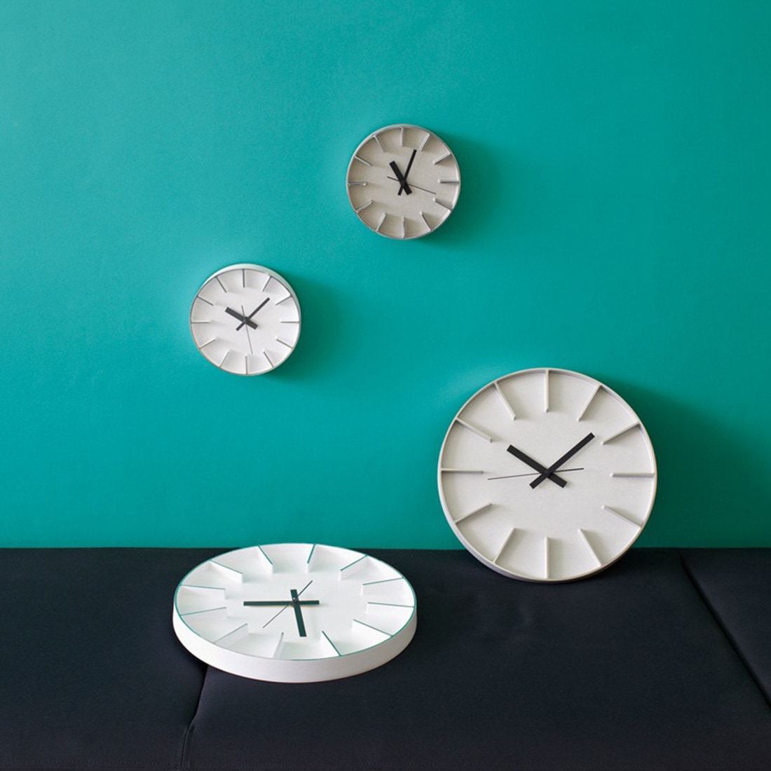 掛けフックプレゼント】Lemnos レムノス 時計 Edge Clock 180 エッジ