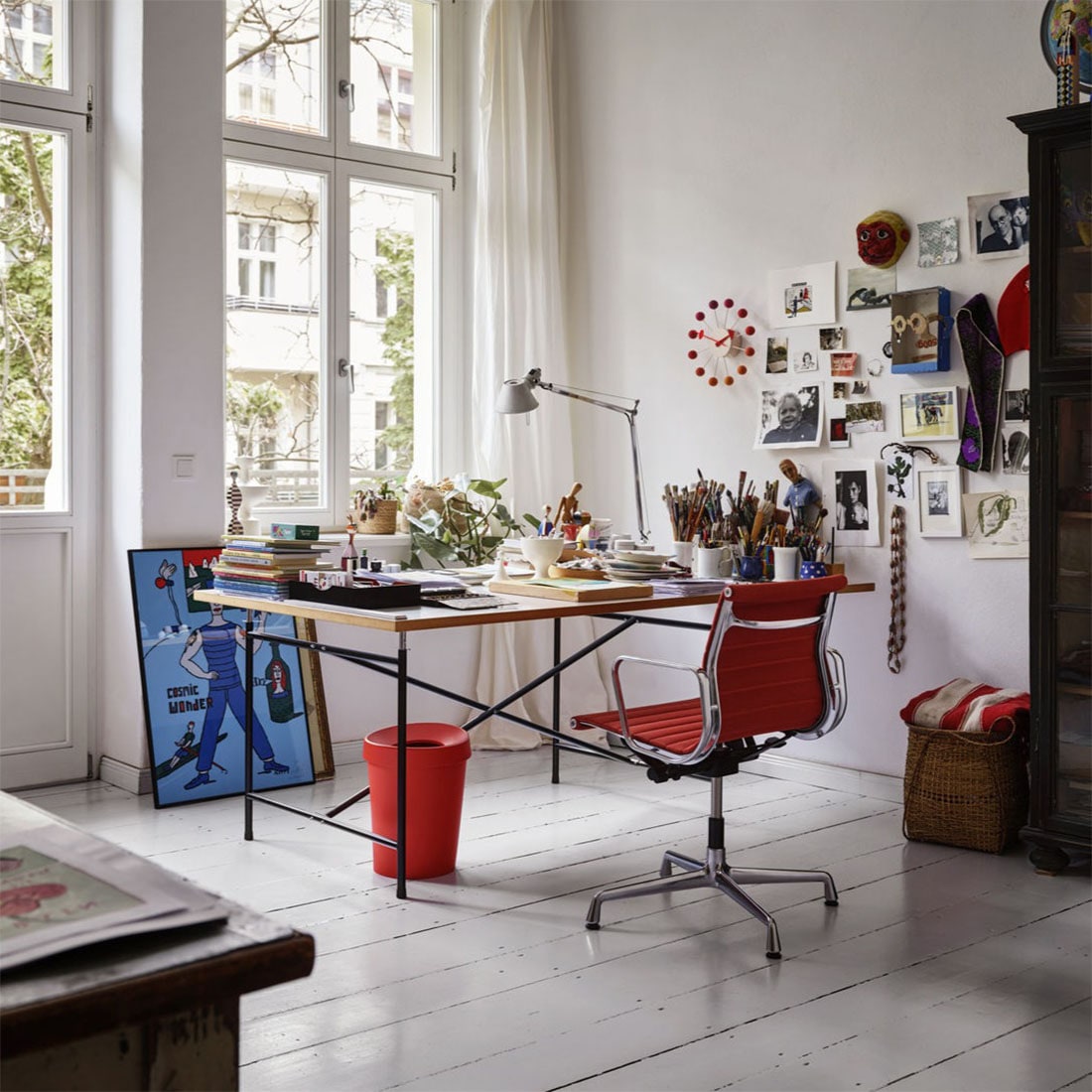 掛けフックプレゼント】vitra ヴィトラ Ball Clock Limited Edition