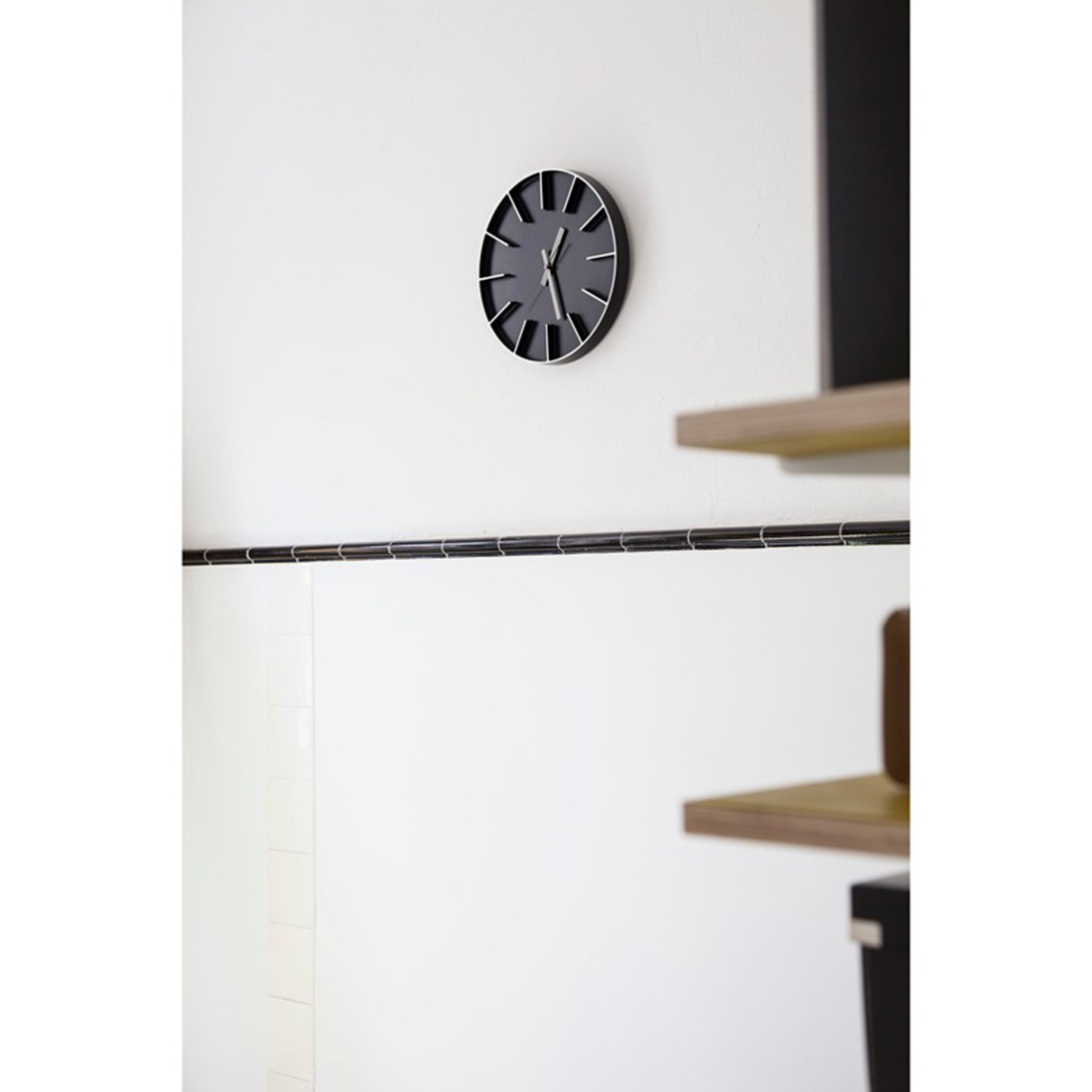 掛けフックプレゼント】Lemnos レムノス 時計 Edge Clock 350 エッジ