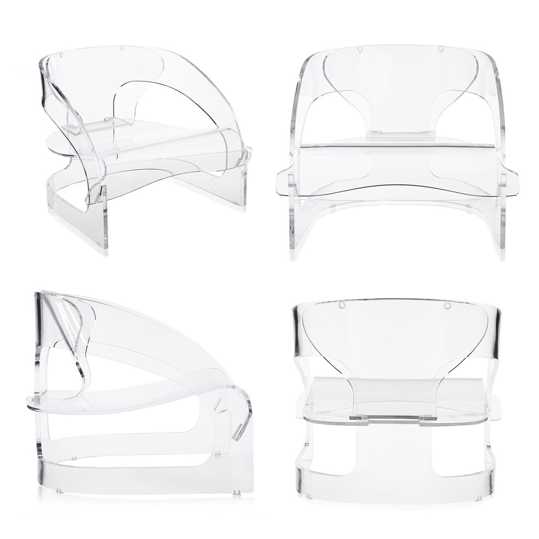 Kartell カルテル JOE COLOMBO ジョエコロンボ SFCH-K5867 復刻 チェア