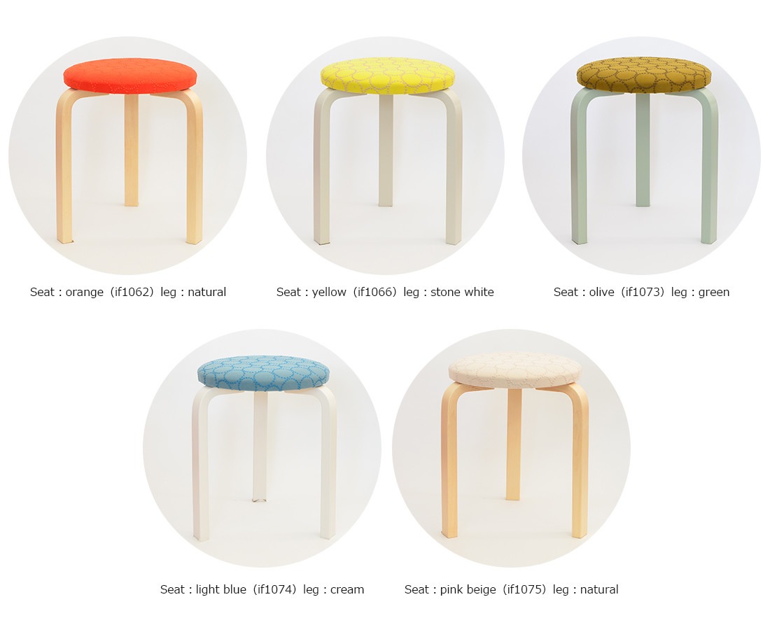 artek ����ƥå� Stool 60 mina perhonen series 2<br> ���ġ���60 �ߥ� �ڥ�ۥͥ� ���꡼��2 3��­ ������� ������� Stool 60 dop tambourine<br>Alvar Aalto ���� ��  �ػ� ������  �ץ쥼��� �ߥʥڥ�ۥͥ�