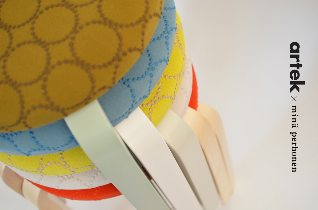 artek ����ƥå� Stool 60 mina perhonen series 2<br> ���ġ���60 �ߥ� �ڥ�ۥͥ� ���꡼��2 3��­ ������� ������� Stool 60 dop tambourine<br>Alvar Aalto ���� ��  �ػ� ������  �ץ쥼��� �ߥʥڥ�ۥͥ�