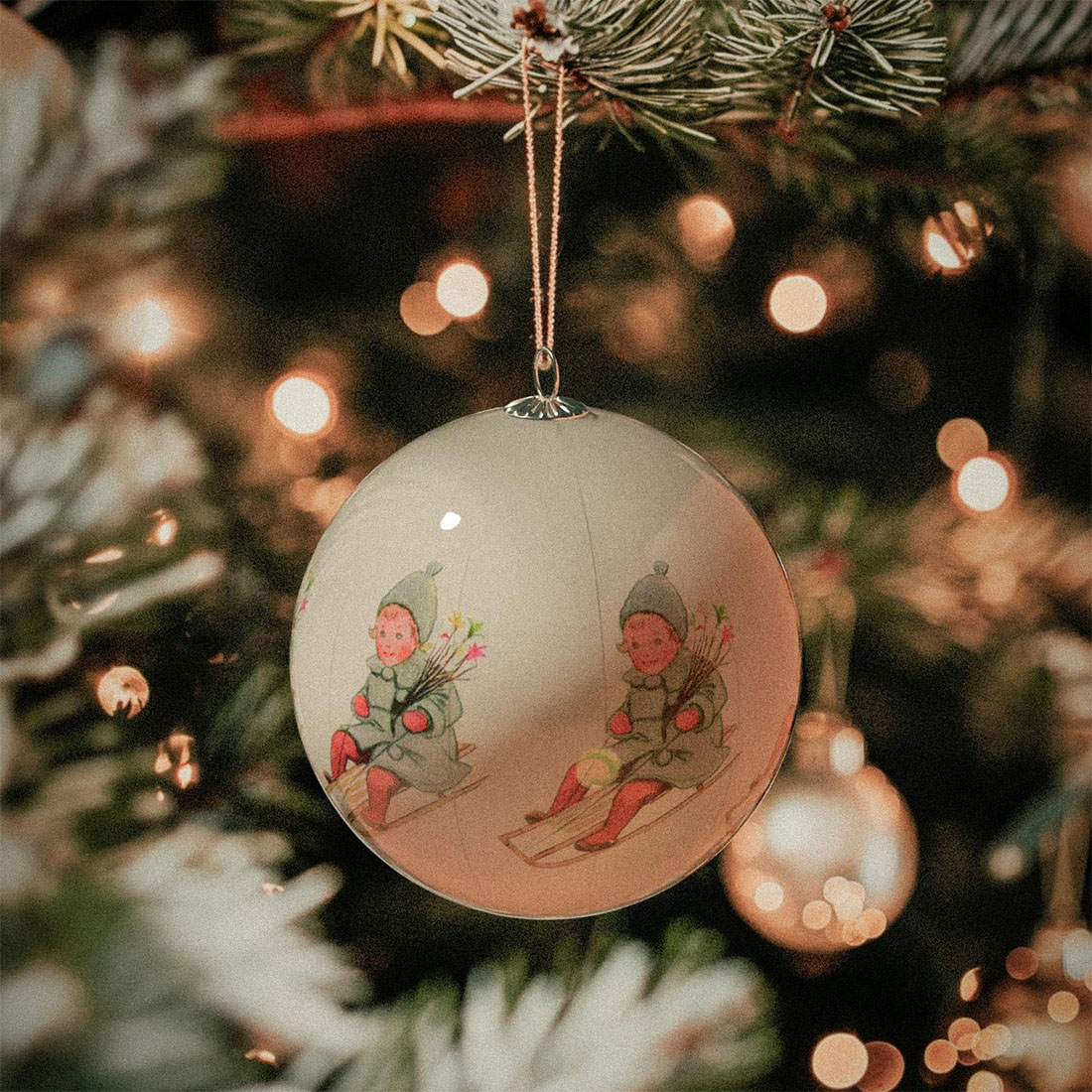 �ڥݥ������ץ쥼��ȡ���濫���Design House Stockholm Elsa Beskow Christmas Tree Ornament 3�ĥ��å� ���륵 �٥����� ���ꥹ�ޥ��ĥ꡼ �����ʥ��� Catharina Kippel ������ʡ����åڥ� �ǥ�����ϥ��� ���ȥå��ۥ�� ���֥���