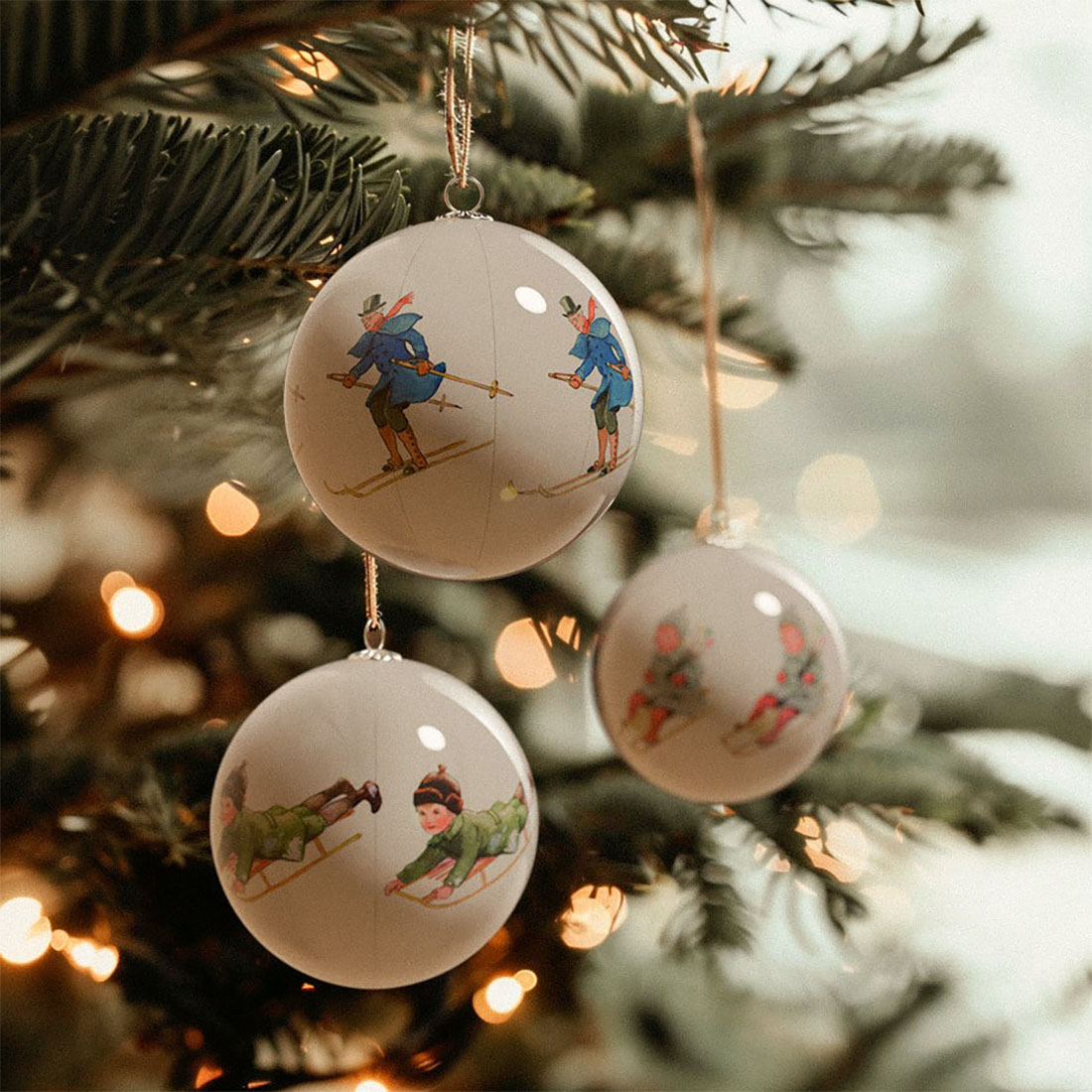 �ڥݥ������ץ쥼��ȡ���濫���Design House Stockholm Elsa Beskow Christmas Tree Ornament 3�ĥ��å� ���륵 �٥����� ���ꥹ�ޥ��ĥ꡼ �����ʥ��� Catharina Kippel ������ʡ����åڥ� �ǥ�����ϥ��� ���ȥå��ۥ�� ���֥���
