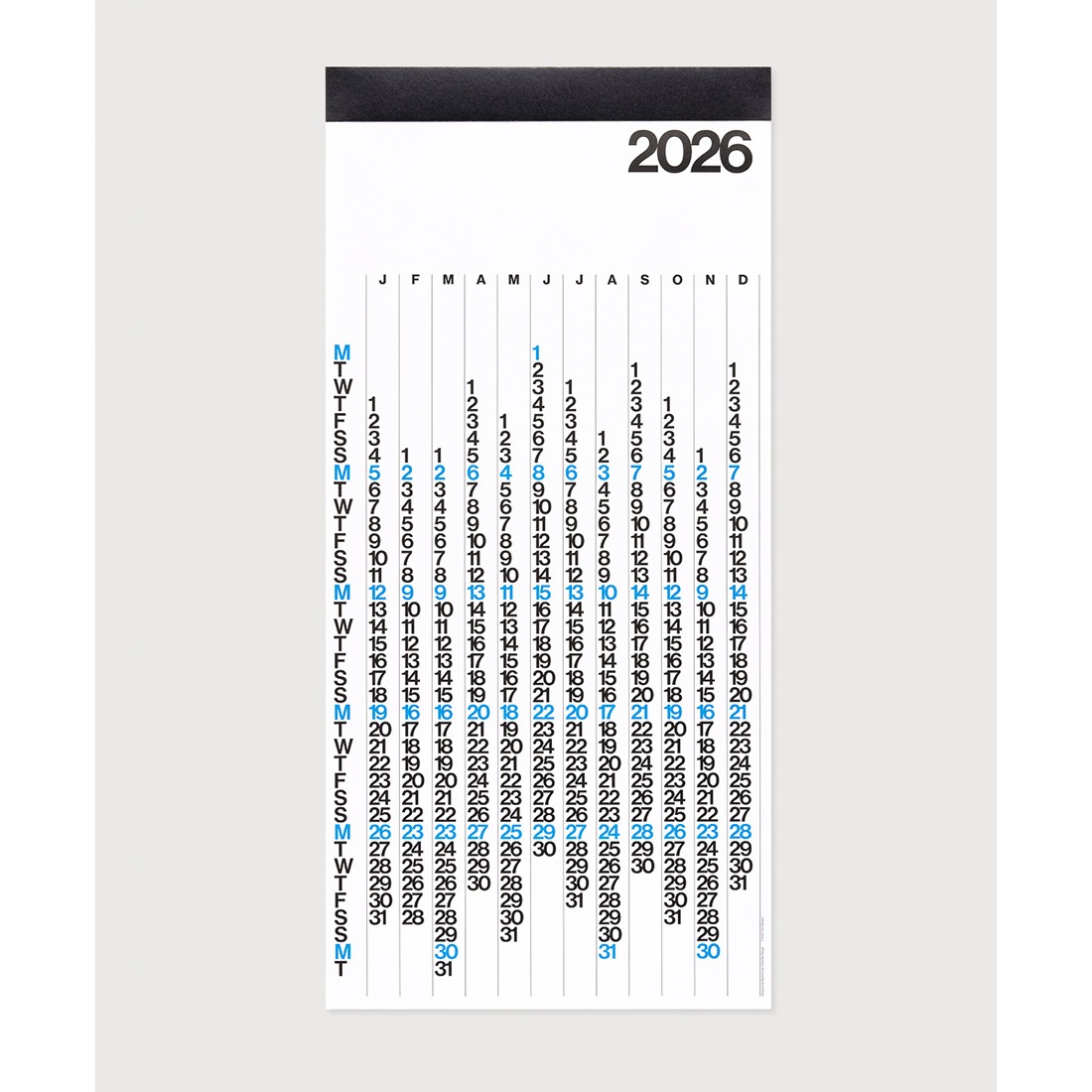 Stendig Calendar ���ƥ�ǥ��� �������� V Calendar 2026 V�������� ����8ǯ �ɳݤ� �إ�٥���<br><br>1ǯ���̤������Ǥĥѥ���������