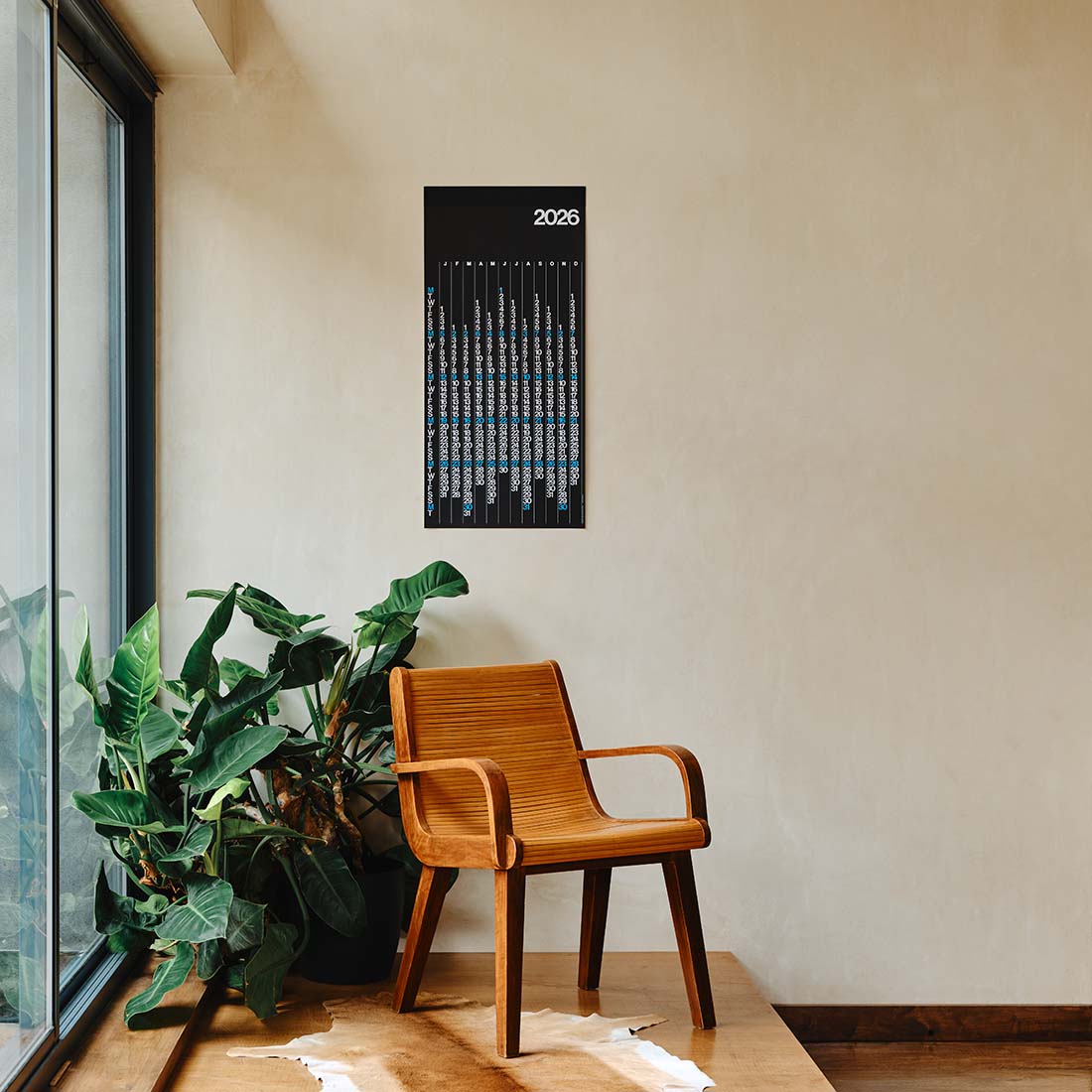 Stendig Calendar ���ƥ�ǥ��� �������� V Calendar 2026 V�������� ����8ǯ �ɳݤ� �إ�٥���<br><br>1ǯ���̤������Ǥĥѥ���������