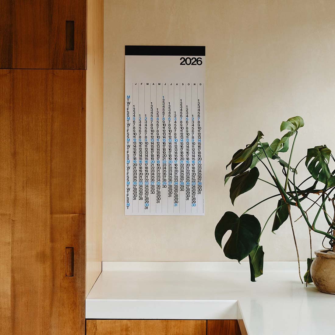 Stendig Calendar ���ƥ�ǥ��� �������� V Calendar 2026 V�������� ����8ǯ �ɳݤ� �إ�٥���<br><br>1ǯ���̤������Ǥĥѥ���������