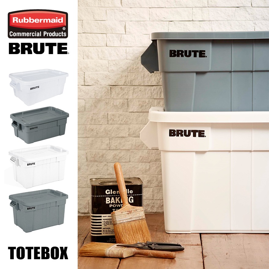 ��Rubbermaid/��С��ᥤ�ɡ�BRUTE TOTEBOX S������<Br>�֥롼�� �ȡ��ȥܥå���/����ƥ�/���졼��/��Ǽ/�����ȥɥ�/�����å���/�ġ���ܥå���/����Ȣ��RCP��