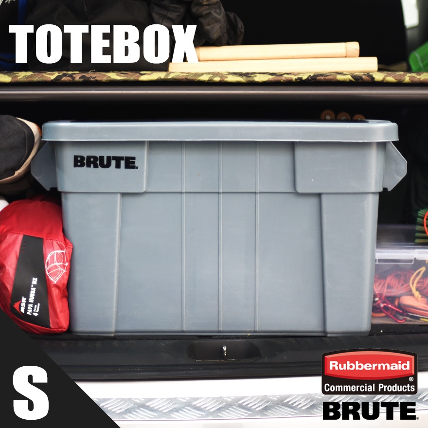 ��Rubbermaid/��С��ᥤ�ɡ�BRUTE TOTEBOX S������<Br>�֥롼�� �ȡ��ȥܥå���/����ƥ�/���졼��/��Ǽ/�����ȥɥ�/�����å���/�ġ���ܥå���/����Ȣ��RCP��