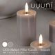 UYUNI LIGHTING LED Melted Pillar Candle Smooth �����ɥ� LED�����ɥ� �Υ�ǥ��å��ۥ磻�� ����ɥ��ȡ��� ��������