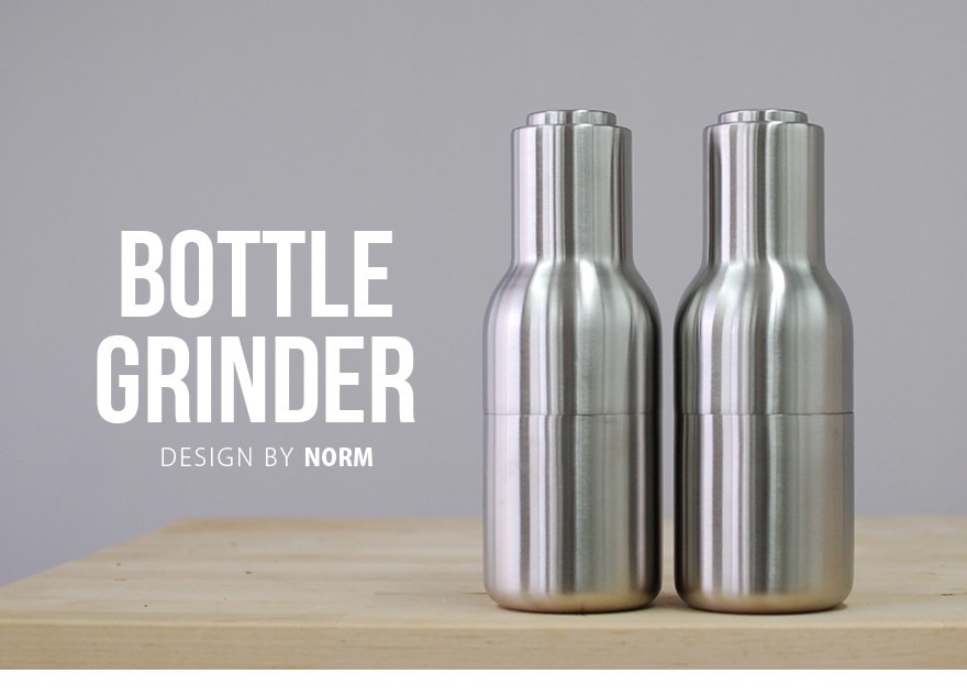 Audo Copenhagen Bottle Grinder ボトルグラインダー オールステンレス