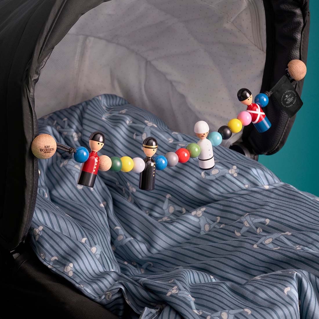 KAY BOJESEN Denmark ベビーカー用トイ KAY BOJESEN DENMARK カイ・ボイスン PRAM CHAIN ベビーカーチェーン