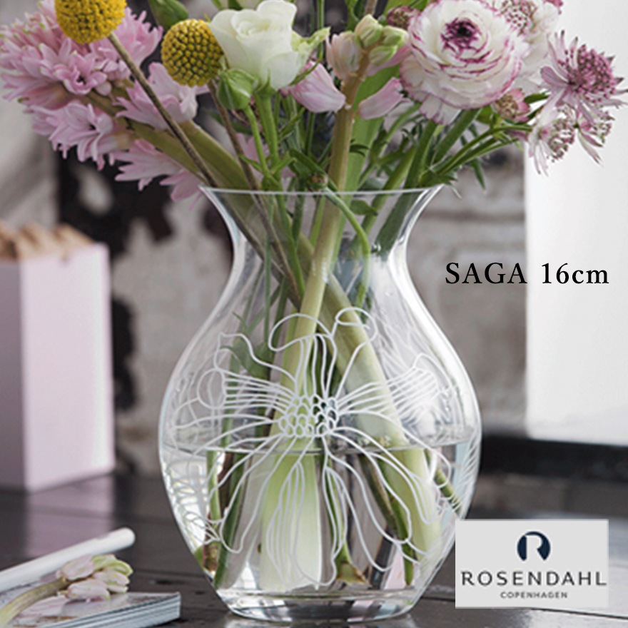  ڥϡ ROSENDAHL SAGA MAGNOLIA VASE ե١ 16cm38360<br> ޥΥꥢ<br>/ִ/庹/饹/̲/ROSENDAHLڥӥ˼бʡۡRCP