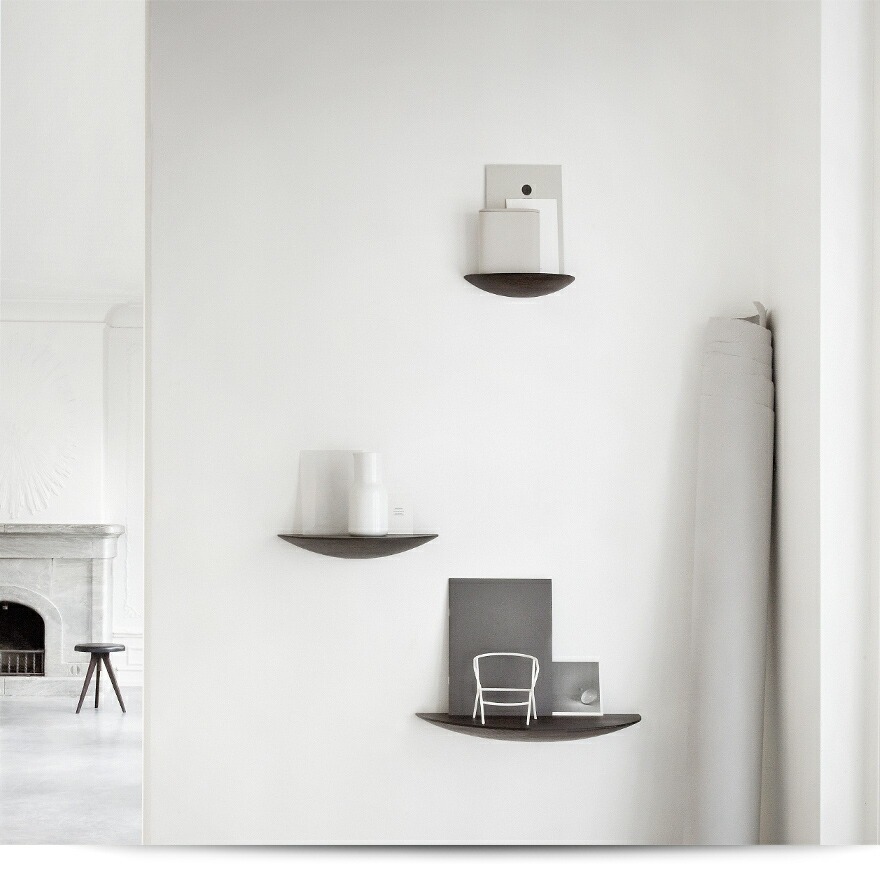 Audo Copenhagen Gridy Fungi Shelf S������ ���饤�ǥ� �ե��󥮥������<br> �ǥ����� Gridy<br>ê ������� ���� WOOD �̲��ڥ���ӥ˼����б����ʡۡ�RCP��