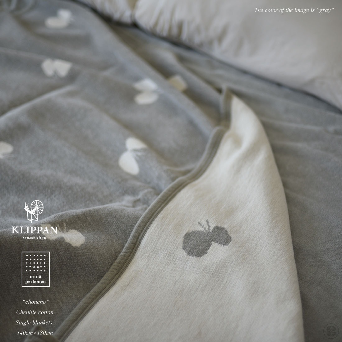 KLIPPAN ����åѥ� �ߥʥڥ�ۥͥ� �֥�󥱥å� mina perhonen CHOUCHO ���󥰥�֥�󥱥å� ��Ƚ �̲� ���꡼�� �֥롼 ���졼 ����ˡ��륳�åȥ� ���åȥ� �������˥å����åȥ�