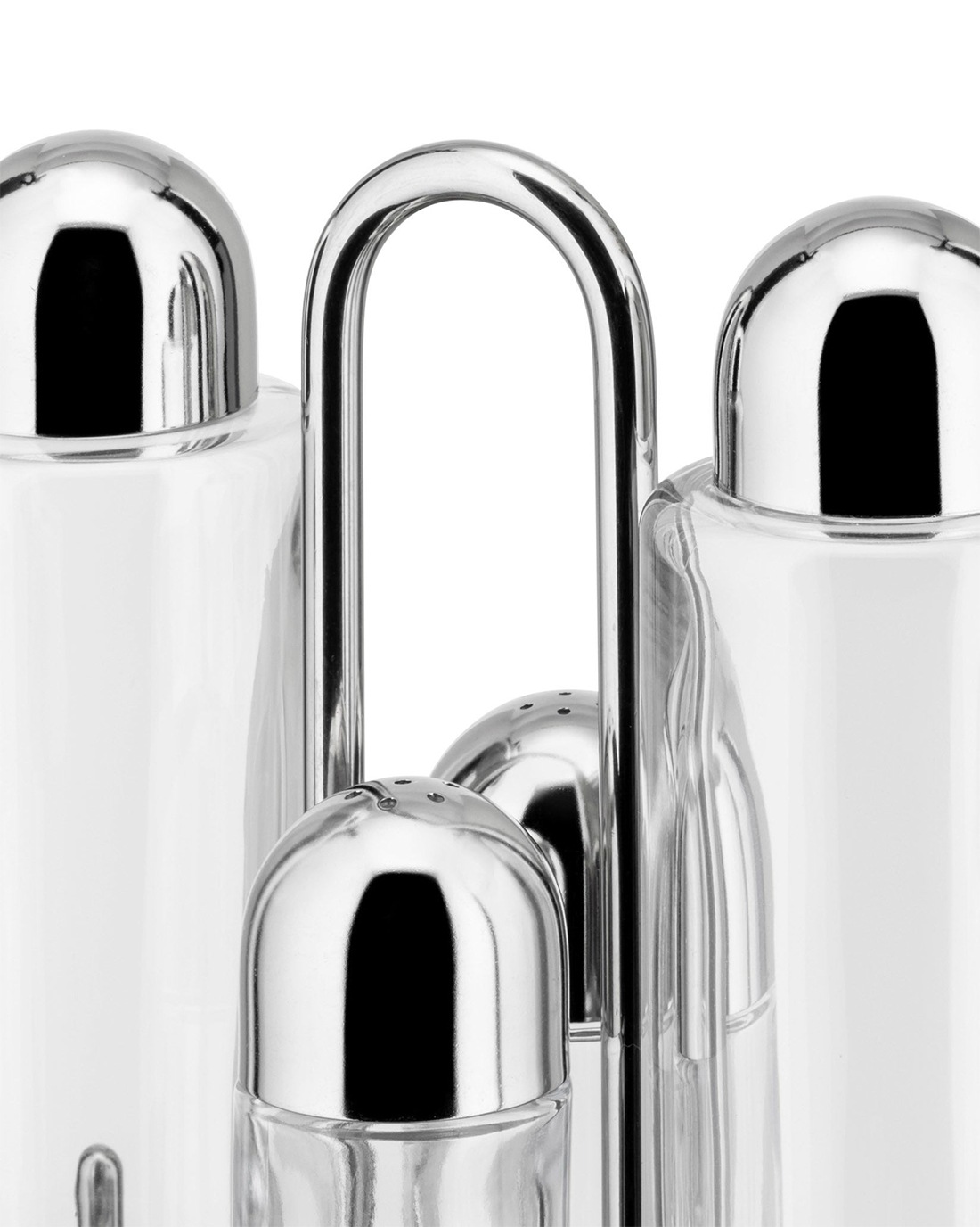 ALESSI CONDIMENT SET ����å� Ĵ̣�����쥻�å� 5070 Ettore Sottsass ���åȥ졦���åȥ��� ������ ���ѥ����ܥȥ� ������ �ӥͥ��� �� ��ܥ<br><br>�ǥ����󳦤ˤ������̿���ϻϼԤΰ�ͥ��åȥ졦���åȥ����ǥ�����