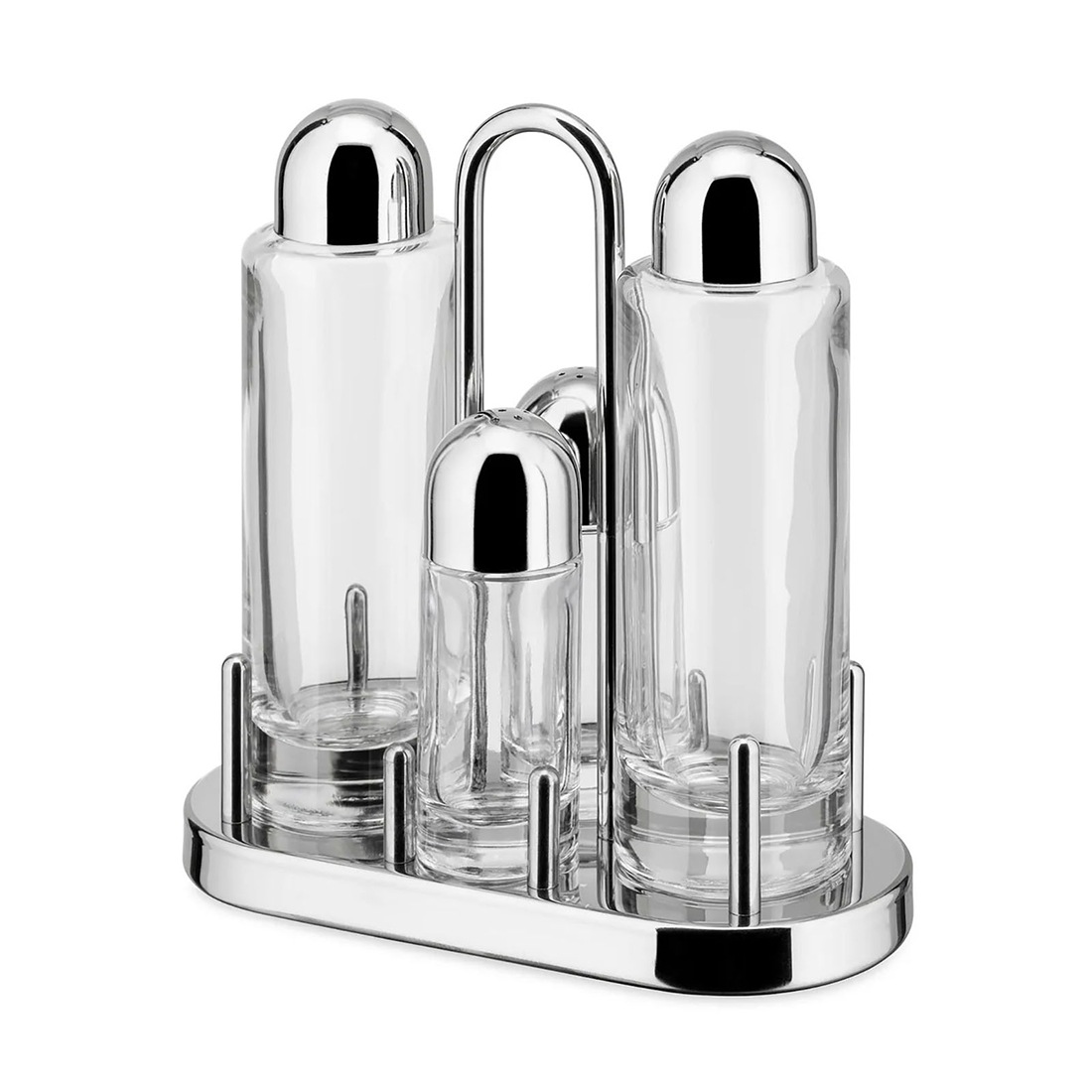 ALESSI CONDIMENT SET ����å� Ĵ̣�����쥻�å� 5070 Ettore Sottsass ���åȥ졦���åȥ��� ������ ���ѥ����ܥȥ� ������ �ӥͥ��� �� ��ܥ<br><br>�ǥ����󳦤ˤ������̿���ϻϼԤΰ�ͥ��åȥ졦���åȥ����ǥ�����