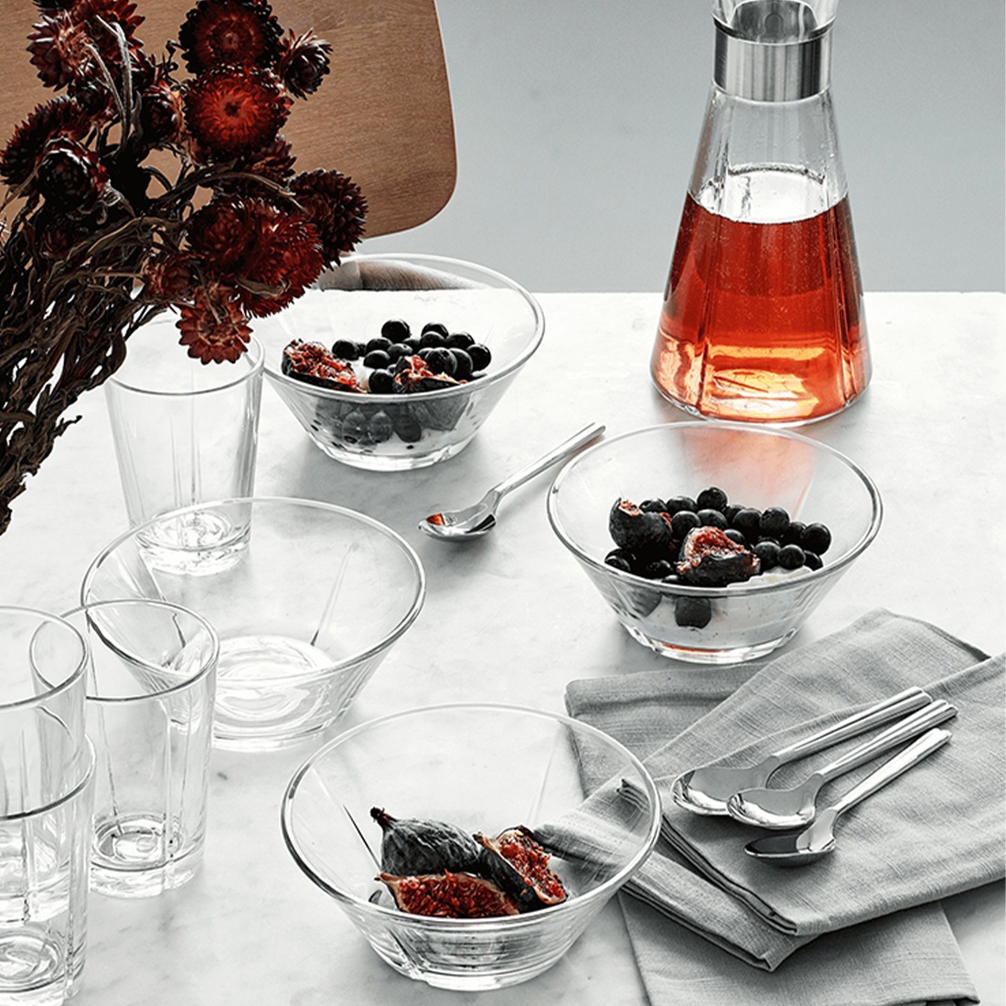 ROSENDAHL COPENHAGEN ������������� ���ڥ�ϡ����� Grand Cru ����󥯥�� ���饹 �ܥ��� S������ ���ĥ��å� �̲� ���å���<br><br>����˲�Ŭ�ʥϡ���ˡ���⤿�餹�֥ǥ��������פȡֵ�ǽ���פ��������Ƥ��ޤ���