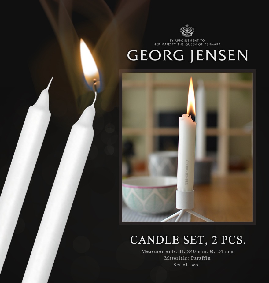 Georg Jensen / 硼 󥻥ۥɥ륻å2ܥå H: 240 mm, 24 mm<br>COBRA ɥۥб/ɥۥ/ѥե<br>ڥӥ˼бʡۡRCP