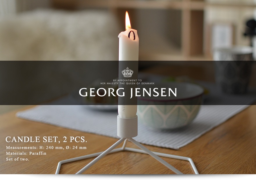 Georg Jensen / 硼 󥻥ۥɥ륻å2ܥå H: 240 mm, 24 mm<br>COBRA ɥۥб/ɥۥ/ѥե<br>ڥӥ˼бʡۡRCP