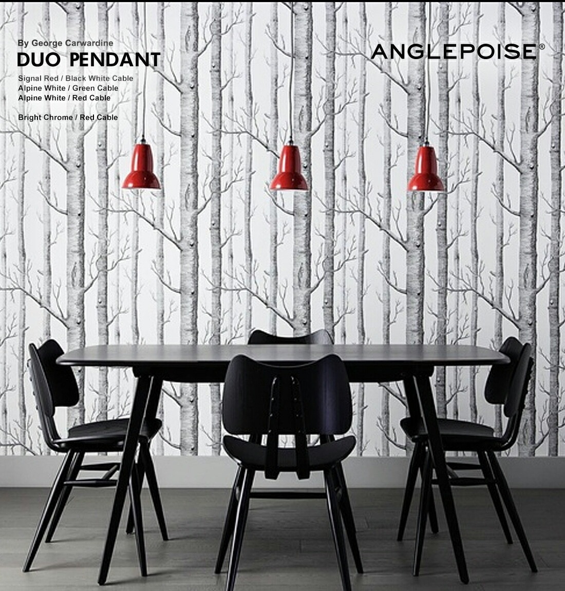ANGLEPOISE アングルポイズ　duo pendant ANGLEPOISE/アングルポイズ】DUO PENDANT Bright Chrome ペンダント