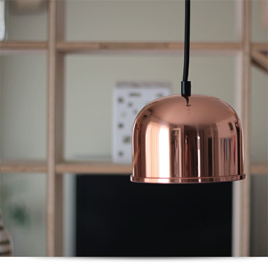 GM Pendant ライト(コッパー) (Menu) Zevni Modern 1-Light Matte Black Pendant Light with Textured Glass