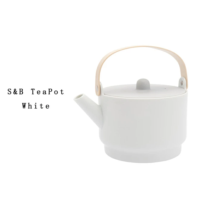 有田焼/磁器】1616/arita japan S&B TeaPot White S&B ティーポット 身