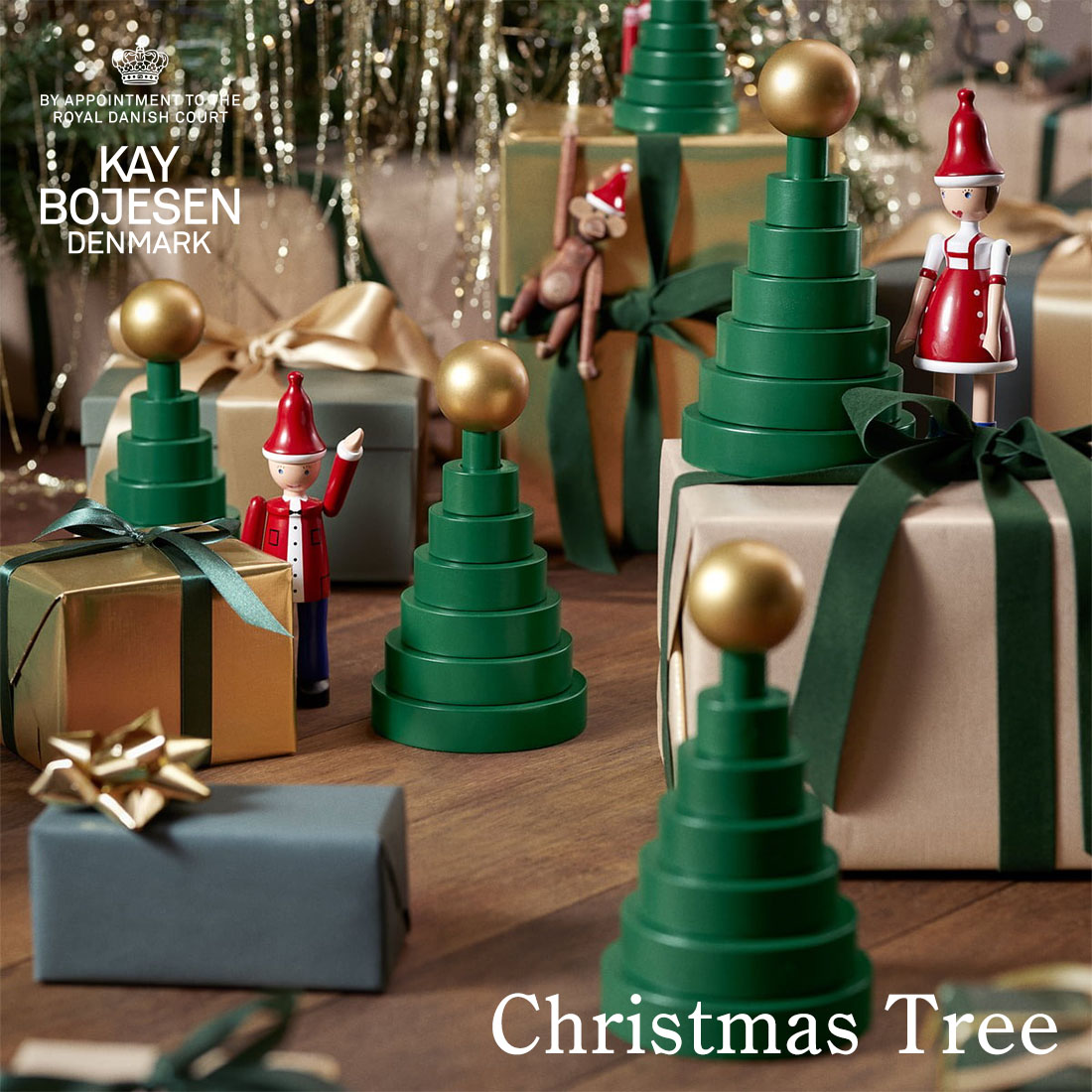 KAY BOJESEN DENMARK �������ܥ����� Christmas Tree ���ꥹ�ޥ��ĥ꡼ ���֥��� ���� �ǥ�ޡ���<br><br>����������Ź�ʡۼ������Υ��ꥹ�ޥ��ĥ꡼