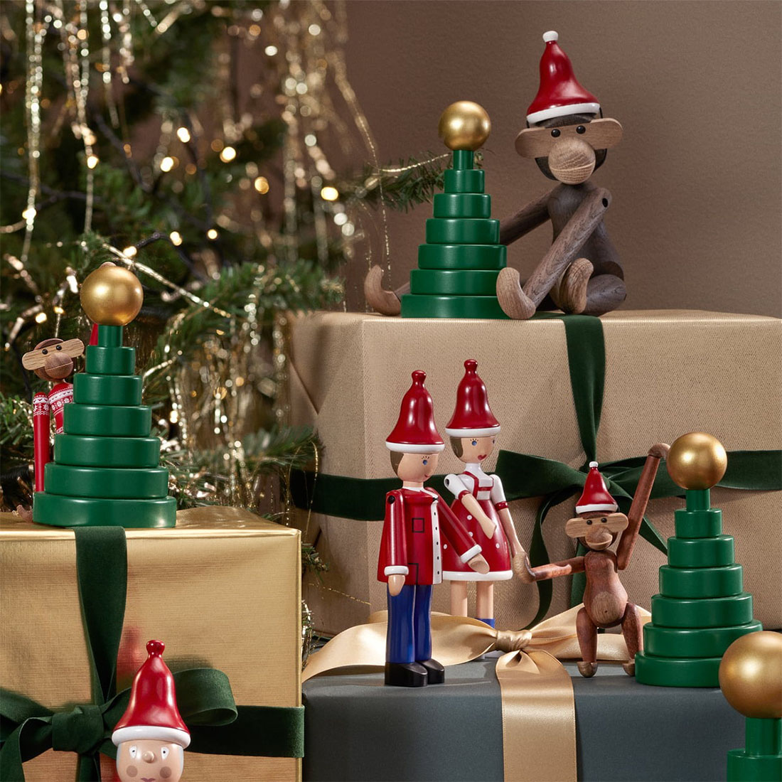 KAY BOJESEN DENMARK �������ܥ����� Christmas Tree ���ꥹ�ޥ��ĥ꡼ ���֥��� ���� �ǥ�ޡ���<br><br>����������Ź�ʡۼ������Υ��ꥹ�ޥ��ĥ꡼