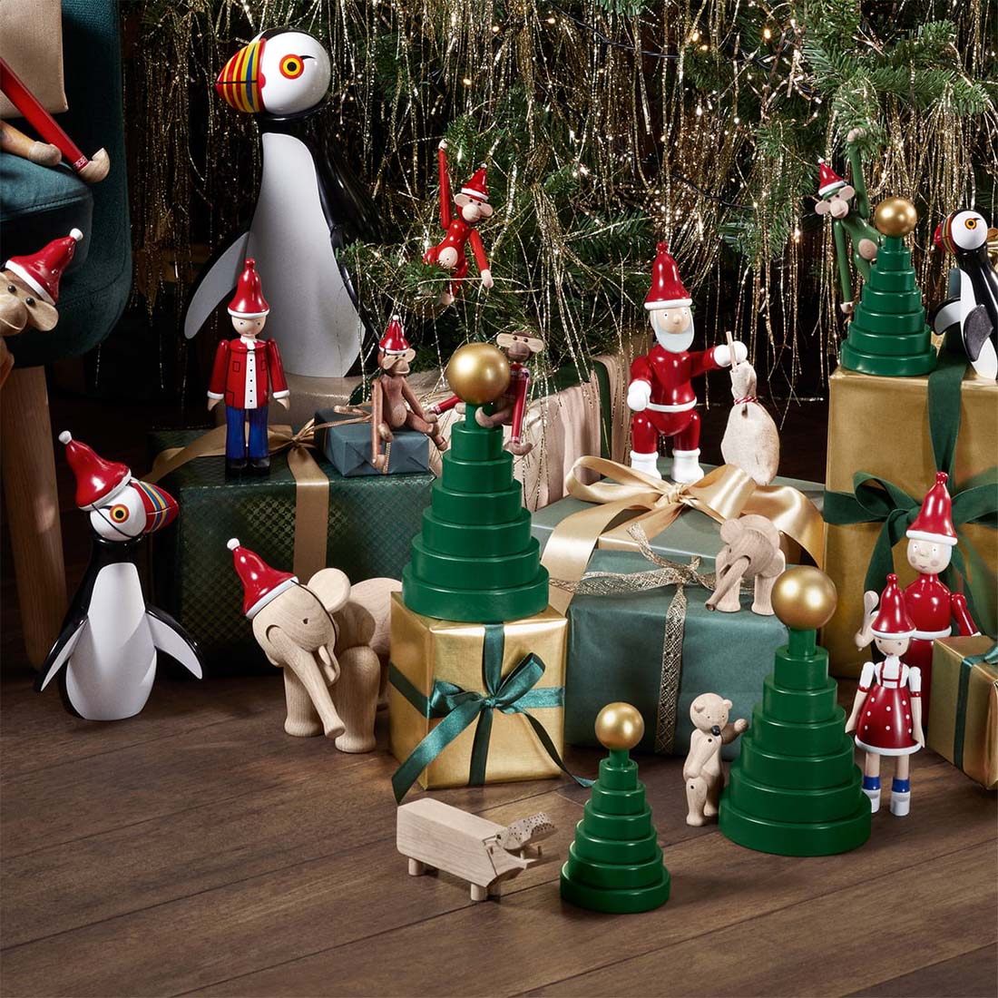 KAY BOJESEN DENMARK �������ܥ����� Christmas Tree ���ꥹ�ޥ��ĥ꡼ ���֥��� ���� �ǥ�ޡ���<br><br>����������Ź�ʡۼ������Υ��ꥹ�ޥ��ĥ꡼