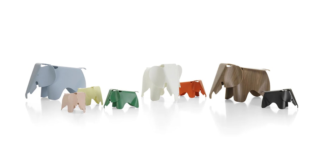 Eames Elephant Plywood チェスナット イームズ エレファントスツール