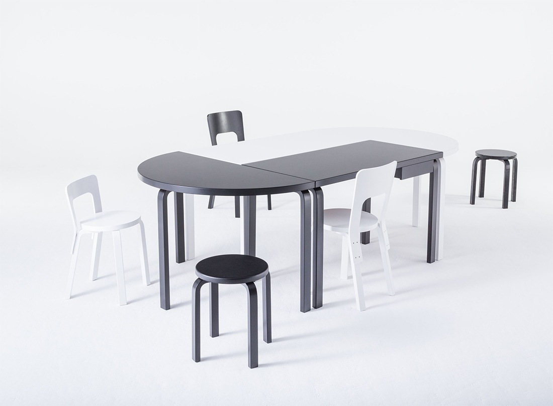 ڥݥȥɥץ쥼ȡartek ƥå Stool E60 ġ 4­  Alvar Aalto ػ  ̲ ե ե ץ쥼 <br><br>3ܵӤΥġ604ܵӥС֥ġE60