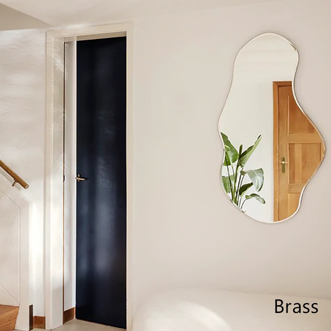 ferm LIVING �ե������ӥ� Pond Mirror �ݥ�ɥߥ顼 Large �顼�� �̲� �ǥ�ޡ���