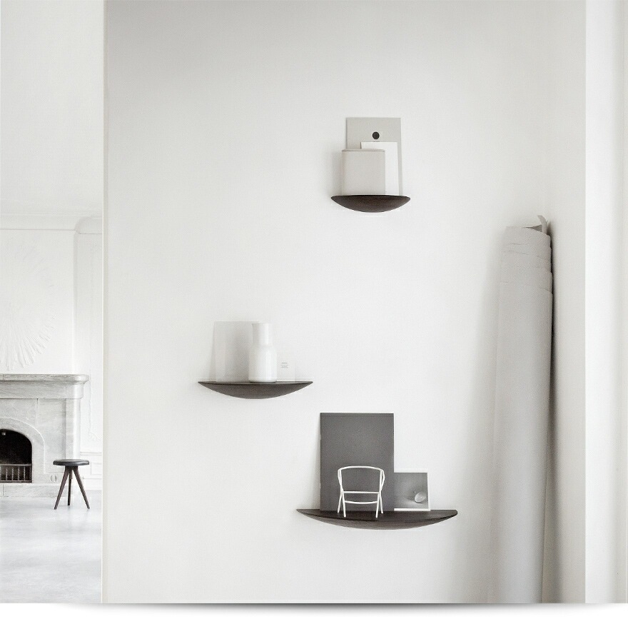 ��SALE�ۥ����ݥ��Բ� Audo Copenhagen Gridy Fungi Shelf L������ ���饤�ǥ� �ե��󥮥������ �ǥ����� Gridyê ������� ���� WOOD �̲�