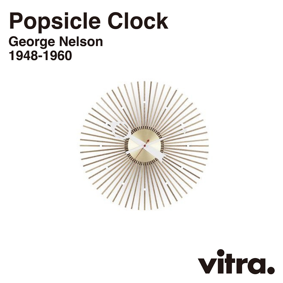 �ڳݤ��եå��ץ쥼��ȡ�vitra �����ȥ� Popsice Clock �ݥץ����륯���å� Wall Clocks �������륯���å� GeorgeNelson ���硼�����ͥ륽�� ���� �ݻ��� ����ƥꥢ �̲� ������