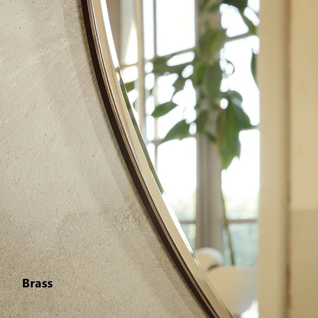 ferm LIVING �ե������ӥ� Pond Mirror XL �ݥ�ɥߥ顼 �������ȥ�顼�� �̲�