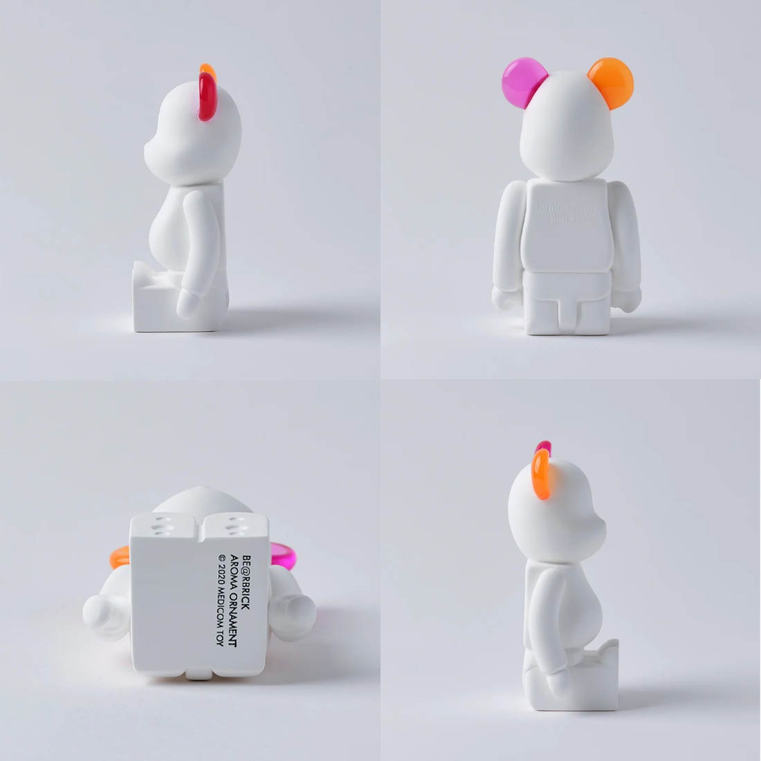BE@RBRICK AROMA ORNAMENT No.0 COLOR W-DOUBLE  �٥��֥�å� �����ޥ����ʥ��� �롼��ե쥰��� ����ߥå��������ޥǥ��ե塼���� �ϥ�ɥᥤ��<br><br>�٥��֥�å��Υ���ߥå��������ޥǥ��ե塼�����ڥ��ե��ý���