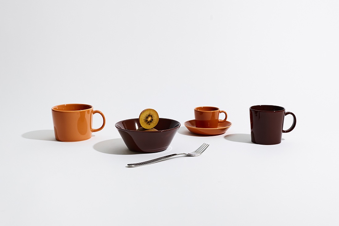 Teema ティーマ プレート 12cm アンバー エスプレッソ / iittala イッタラ