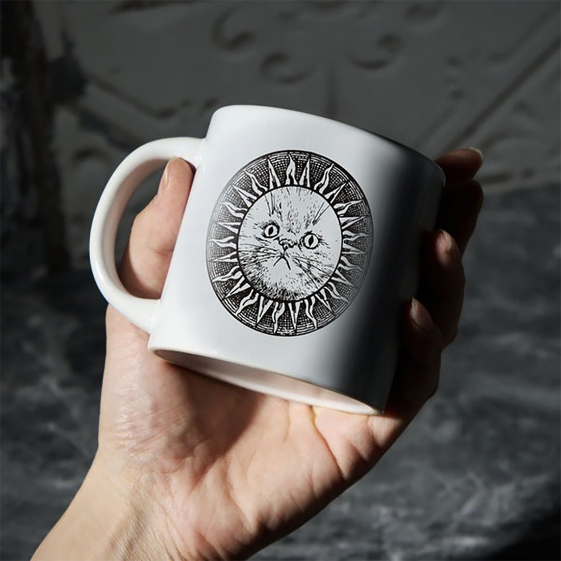 Ballon �Х��� ���Υޥ����å� Mug Cup �ޥ� ���å� WELOVECATS!2023 ǭ ����å� �ۥ磻�� ǭ����<br><br>��WE LOVE CATS!��2023ǯ ���쥯�����