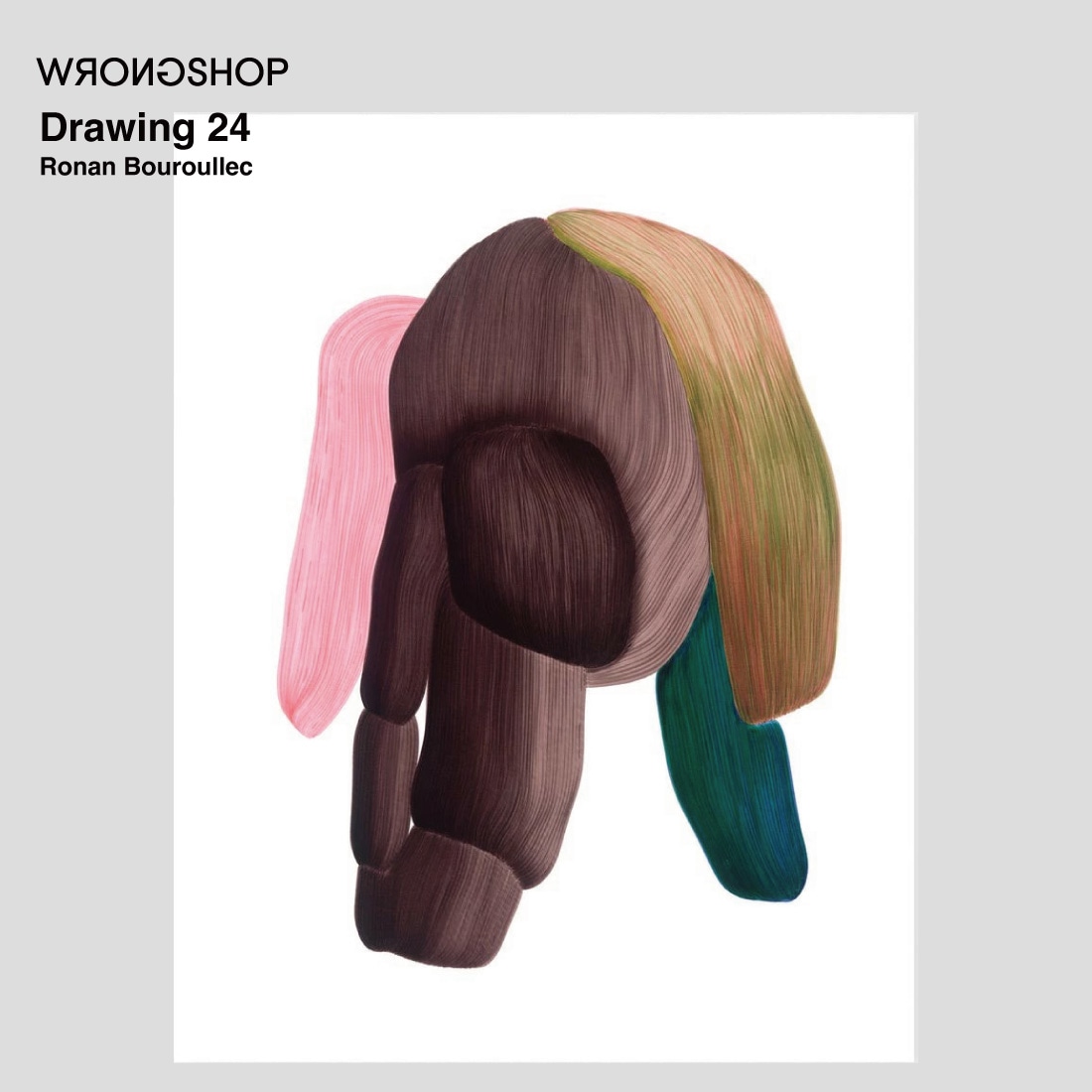 WRONGSHOP ロナン・ブルレック Drawing 5特注フレームセット 特注フレームセット】Drawing24 / WRONGSHOP ロングショップ / Ronan