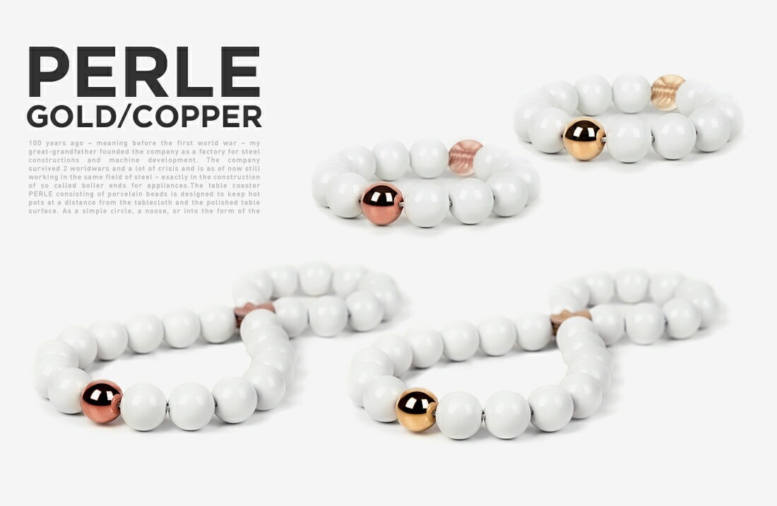 PERLE SMALL��GOLD/CPOPPER �եѡ���ȥ�٥å� �������/���åѡ���KONSTANTIN SLAWINSKI<br>���ߤ� ������ ���� �̲� �ǥ�ޡ���<br>�ڥ���ӥ˼����б����ʡۡ�RCP��