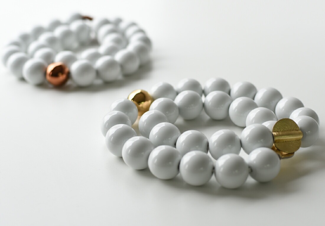 PERLE SMALL��GOLD/CPOPPER �եѡ���ȥ�٥å� �������/���åѡ���KONSTANTIN SLAWINSKI<br>���ߤ� ������ ���� �̲� �ǥ�ޡ���<br>�ڥ���ӥ˼����б����ʡۡ�RCP��