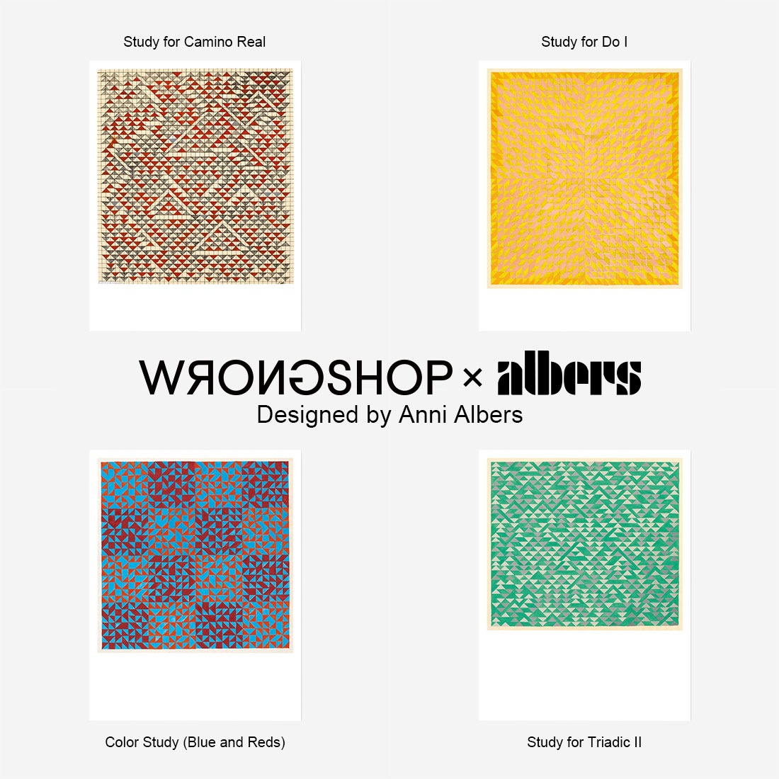 WRONGSHOP 󥰥å Anni Albers ˡС С Хϥ ݥ  ե졼 <br><br>襼աˡСĤȤΥܥ졼ݥ