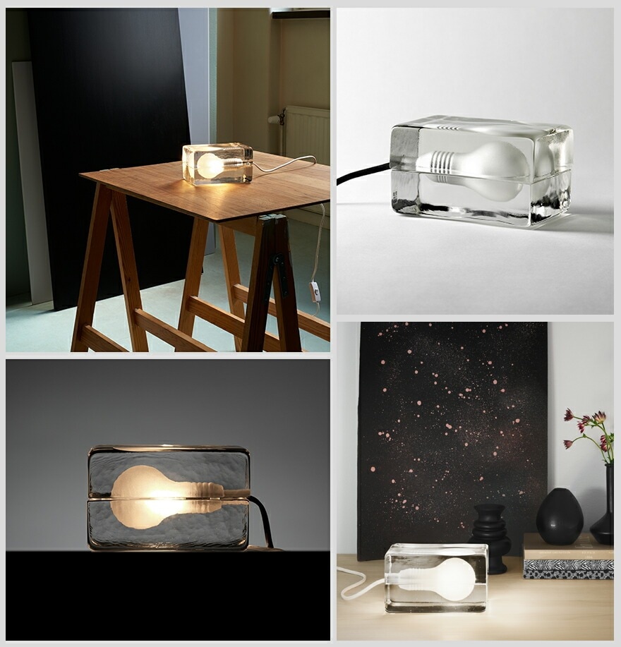 �ڥݥ������ץ쥼��ȡ���濫��ۡ�SALE�ۥ����ݥ��Բ� Design House Stockholm �֥��å����� Block Lamp ����MoMA ���� �饤�� ���饹 �̲� �ǥ�����ϥ��� ���ȥå��ۥ�� ����ƥꥢ�饤��