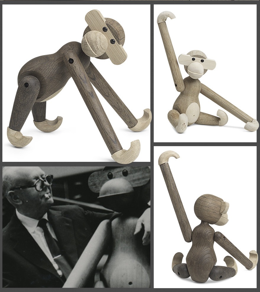 Kay Bojesen Denmark/カイ・ボイスン】MONKEY モンキー Sサイズ